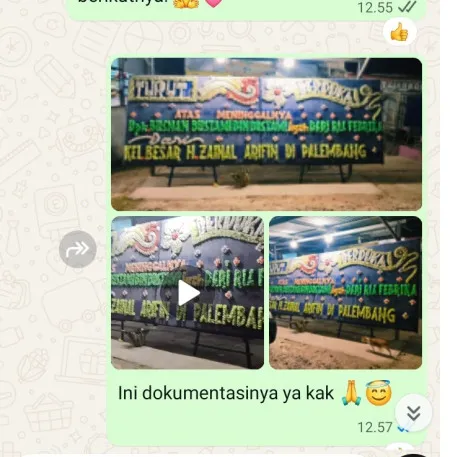 Pengiriman Papan Bunga Duka Bidara Cina