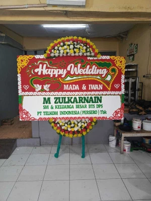 Papan Bunga di Bidara Cina