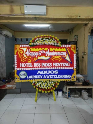 Papan Bunga di Bidara Cina
