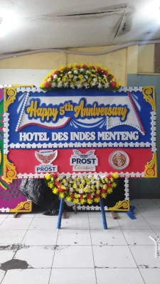 Papan Bunga di Bidara Cina