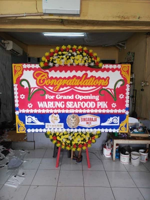 Papan Bunga di Bidara Cina